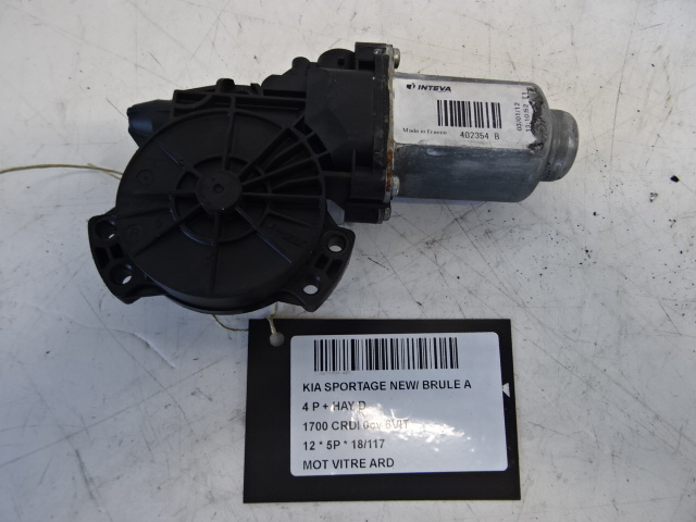 MOTOR RUITMECHANISME ACHTER RECHTS Kia SPORTAGE (3) 08/10 - 15