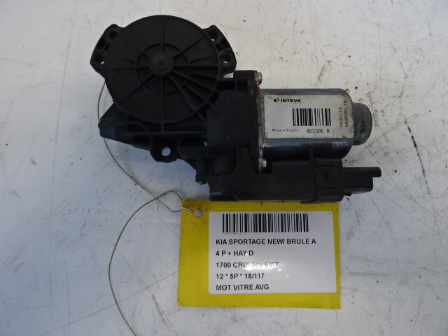 MOTOR RUITMECHANISME VOOR LINKS Kia SPORTAGE (3) 08/10 - 15