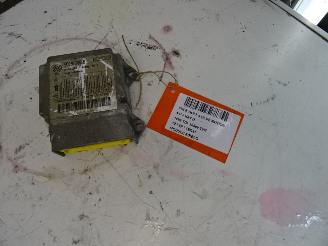 AIRBAG MODULE Vw GOLF VI 11/08 - 13