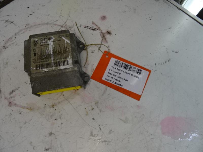 AIRBAG MODULE Vw GOLF VI 11/08 - 13