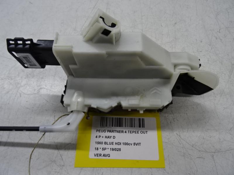 VERGRENDELING VOOR LINKS Peugeot PARTNER 08 - 18