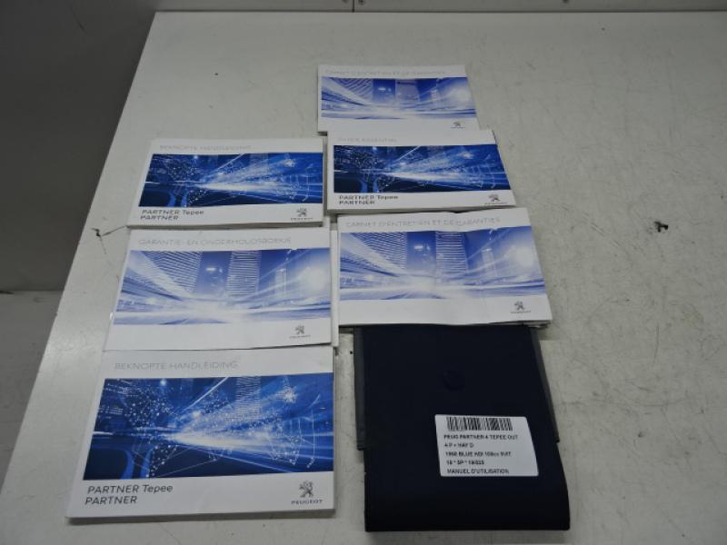 MANUEL D'UTILISATION Peugeot PARTNER 08 - 18