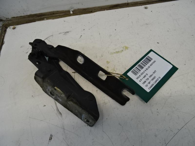 SCHARNIER MOTOREHAUBE LINKS Vw GOLF VI 11/08 - 13