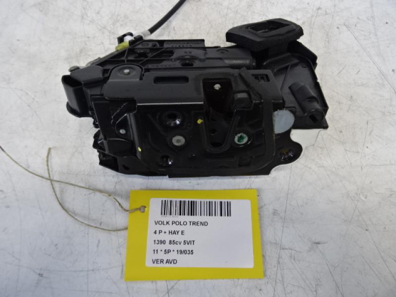 VERGRENDELING VOOR RECHTS Vw POLO (6R) 6/09 - 4/14