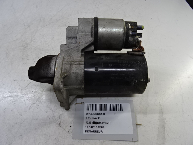 DEMARREUR Opel CORSA D 01/11 - 15