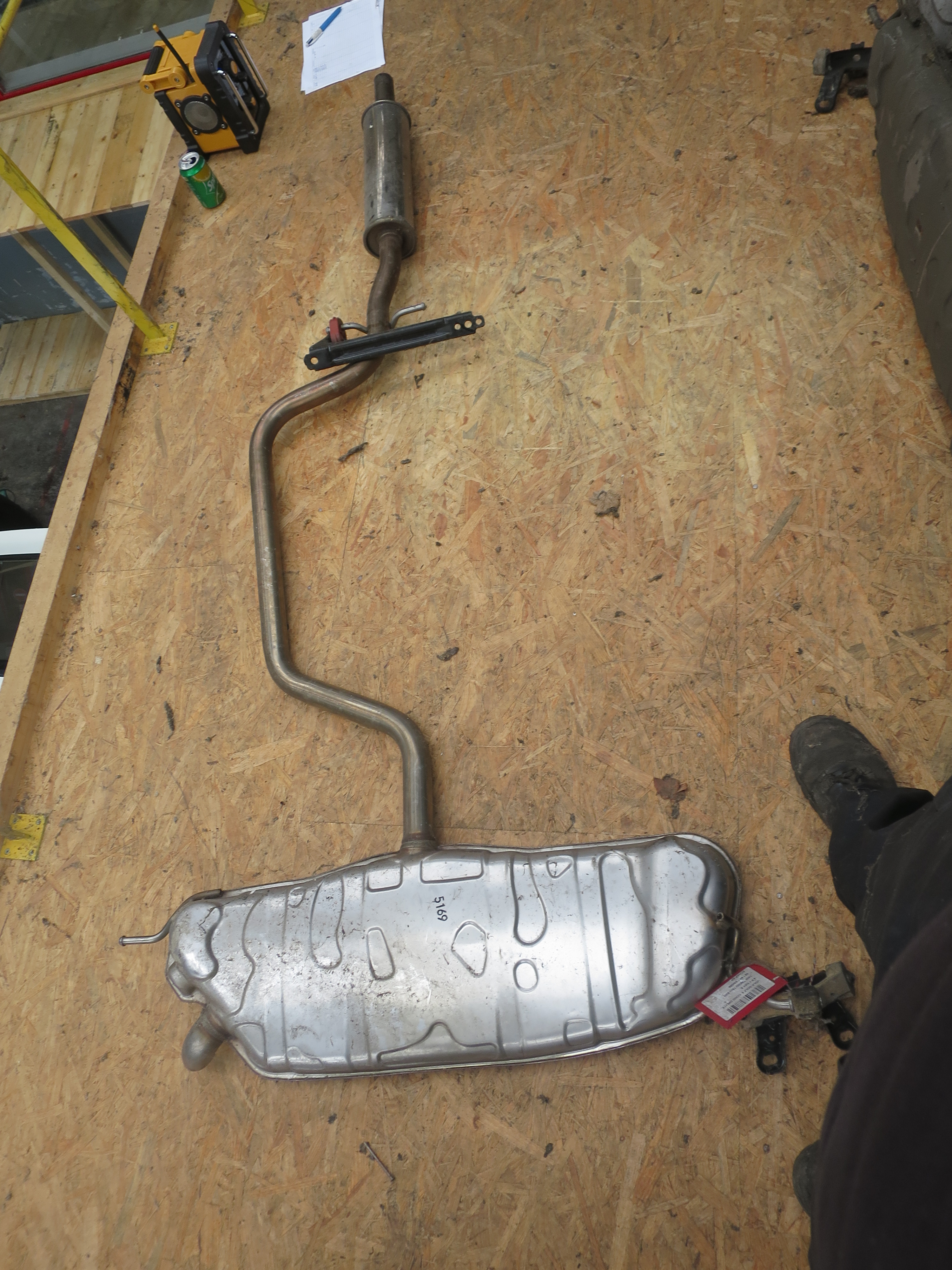 ECHAPPEMENT ARRIERE Vw GOLF V 11/03 - 08