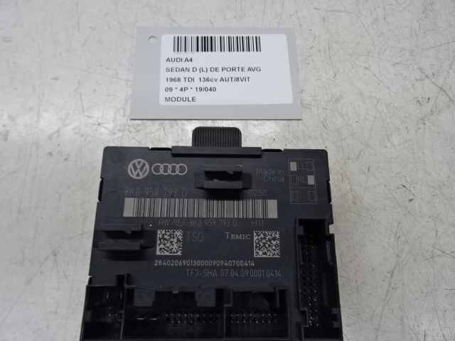 MODULE Audi A4 08 - 2/12