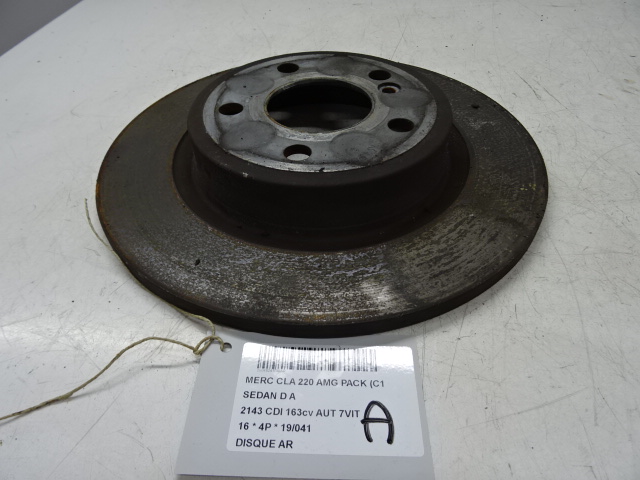 REMSCHIJF ACHTER Mercedes-Benz CLA C117/X117 13 - 19