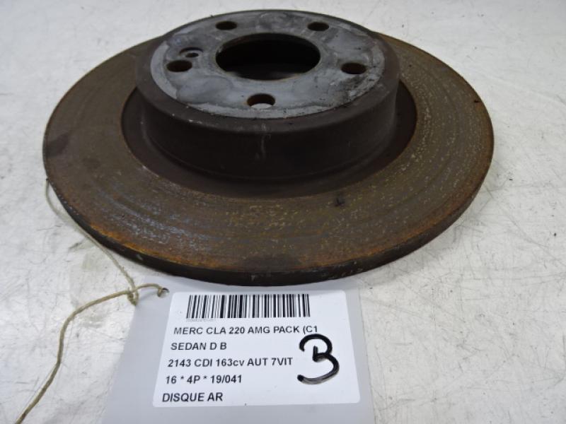 REAR BRAKE DISC Mercedes-Benz CLA C117/X117 13 - 19