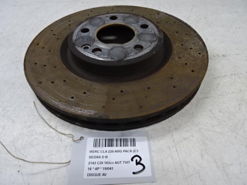 REMSCHIJF VOOR Mercedes-Benz CLA C117/X117 13 - 19