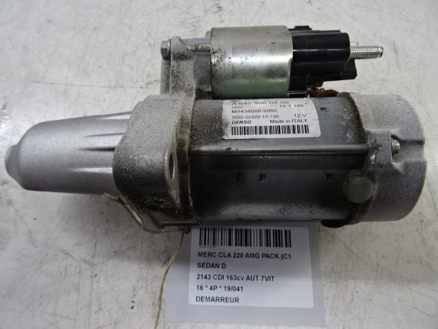 STARTMOTOR Mercedes-Benz CLA C117/X117 13 - 19
