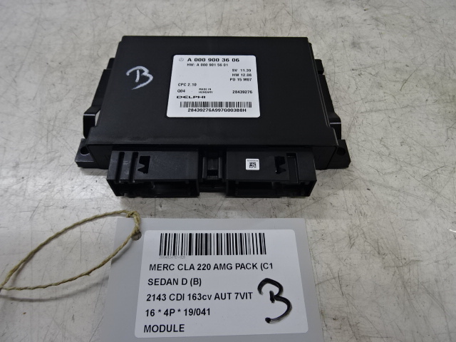 MODULE Mercedes-Benz CLA C117/X117 13 - 19