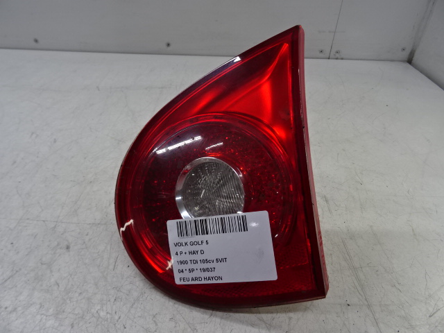 LICHT ACHTERKLEP RECHTS Vw GOLF V 11/03 - 08