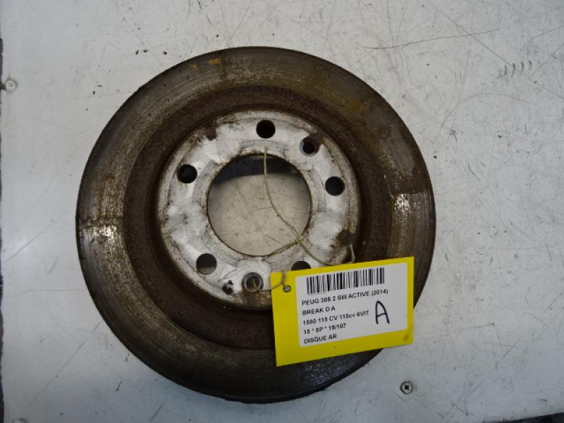 BREMSSCHEIBE HINTEN Peugeot 308 (2) 9/13-6/17