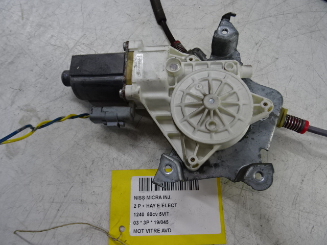 MOTOR RUITMECHANISME VOOR RECHTS Nissan MICRA 2/03 -  11 K12