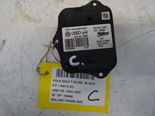STURING KOPLICHT RECHTS Vw GOLF VII 11/12 - 17