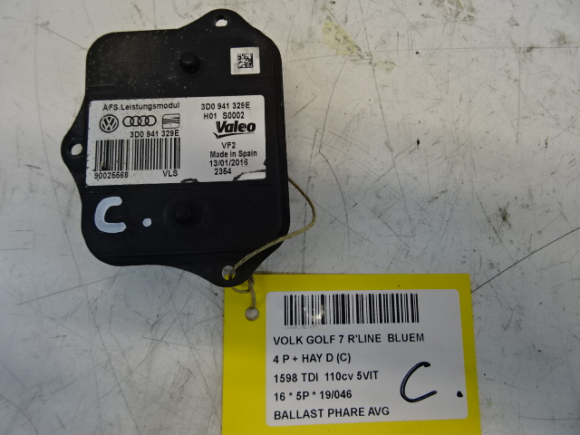 STURING KOPLICHT LINKS Vw GOLF VII 11/12 - 17