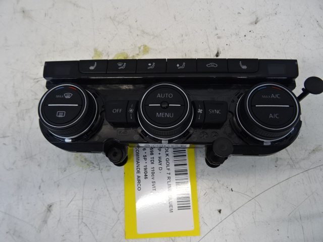 BEDIENINGSPANEEL AIRCO Vw GOLF VII 11/12 - 17