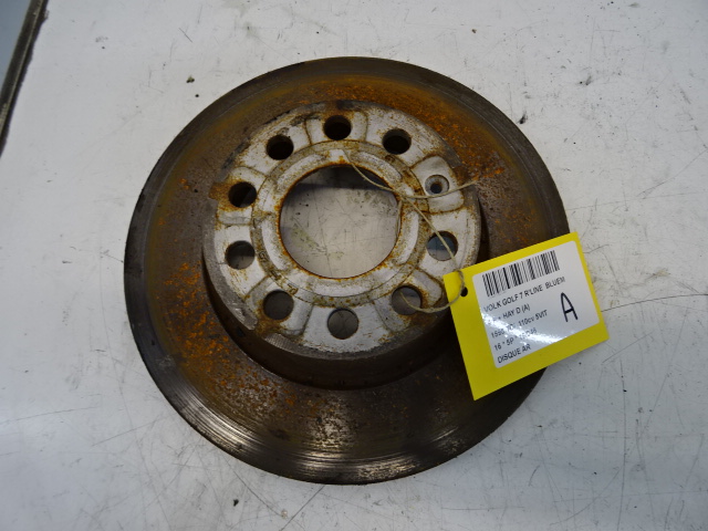 REMSCHIJF ACHTER Vw GOLF VII 11/12 - 17