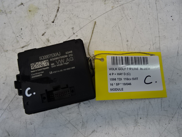 MODULE Vw GOLF VII 11/12 - 17