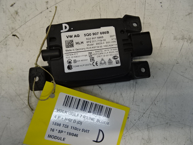 MODULE Vw GOLF VII 11/12 - 17