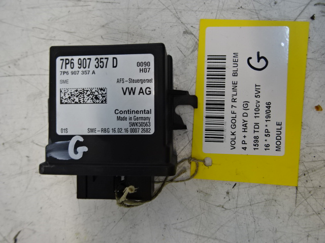 MODULE Vw GOLF VII 11/12 - 17