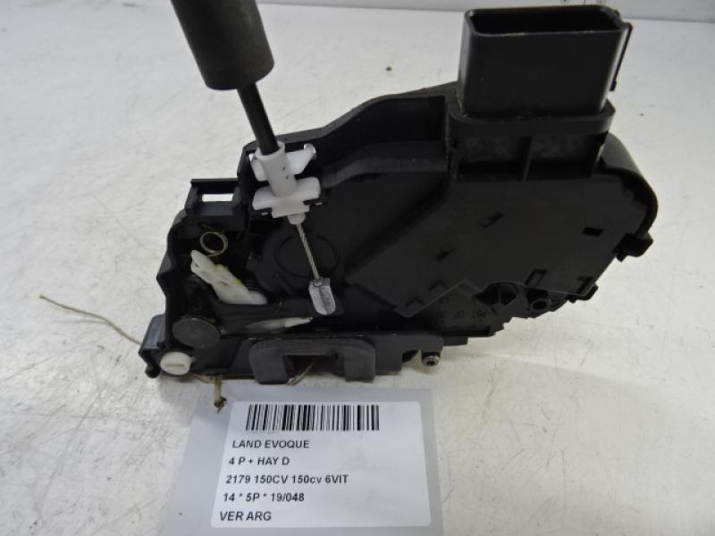 VERGRENDELING ACHTER LINKS Land Rover EVOQUE 06/11 - 19