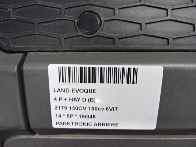 PARKEERSENSOREN ACHTER Land Rover EVOQUE 06/11 - 19