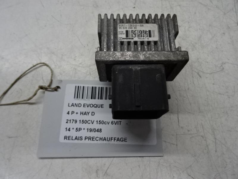 VOORGLOEI RELAIS Land Rover EVOQUE 06/11 - 19