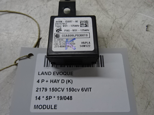 MODULE Land Rover EVOQUE 06/11 - 19