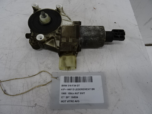 MOTEUR DE VITRE DE PORTE AVANT GAUCHE Bmw 3 GT F34 05/13 - 19