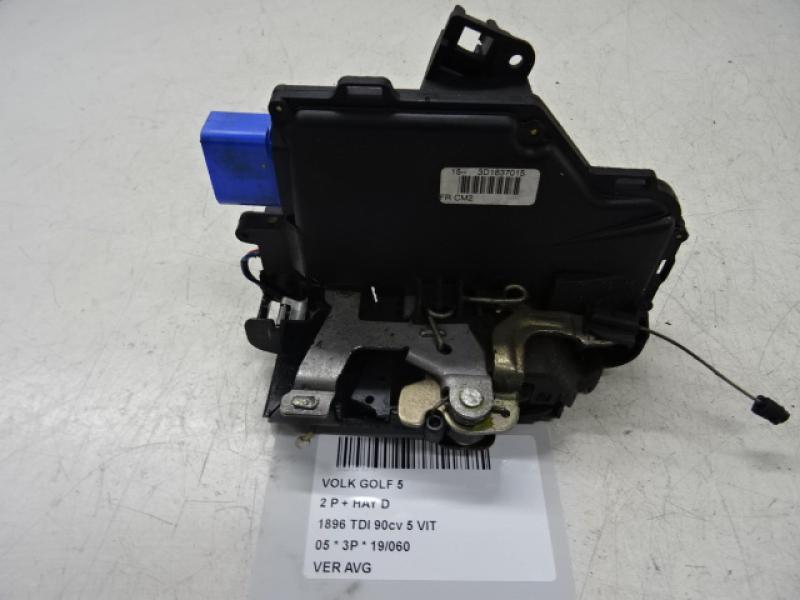 VERROUILLAGE DE PORTE AVANT GAUCHE Vw GOLF V 11/03 - 08