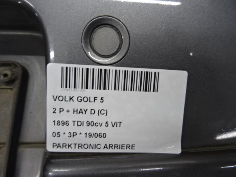 PARKTRONIC ARRIERE Vw GOLF V 11/03 - 08