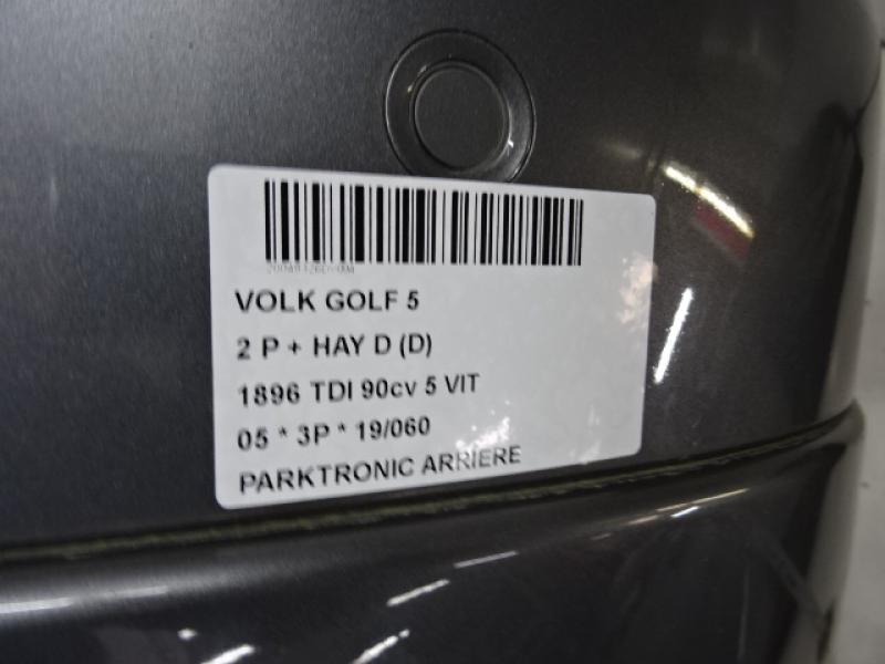 PARKTRONIC ARRIERE Vw GOLF V 11/03 - 08