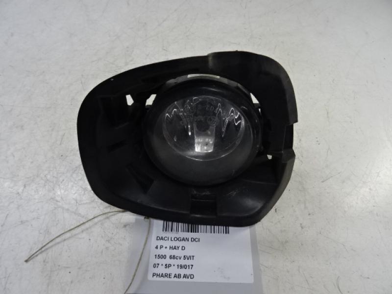 NEBELSCHEINWERFER RECHTS VORNE Dacia LOGAN MCV -2/13