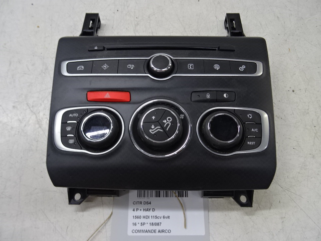 BEDIENINGSPANEEL AIRCO Ds DS4 9/15-19