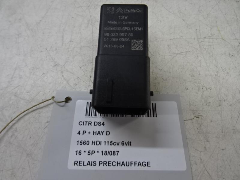 VORGLÜHRELAIS Ds DS4 9/15-19