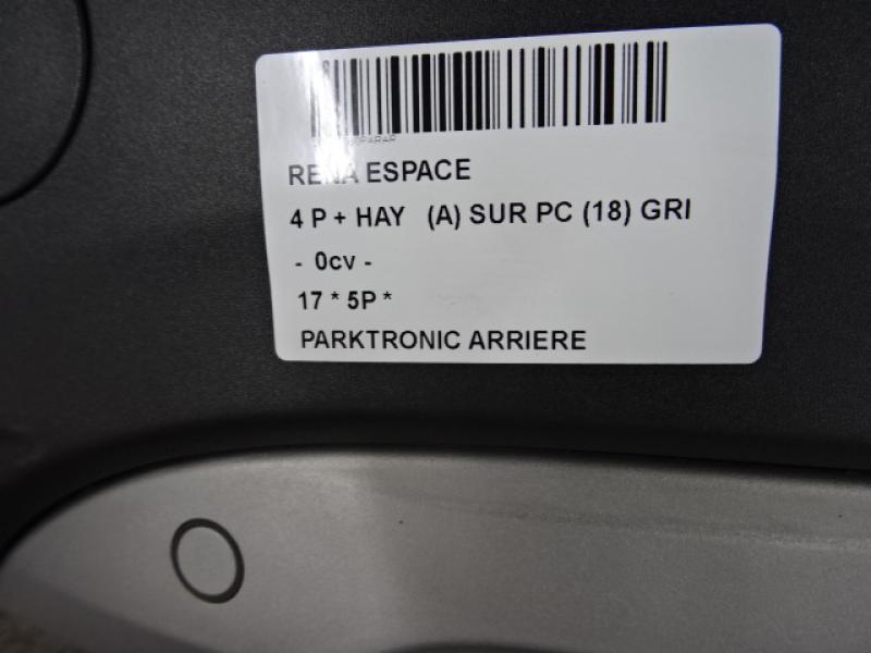 PARKEERSENSOREN ACHTER Renault ESPACE 04/15+