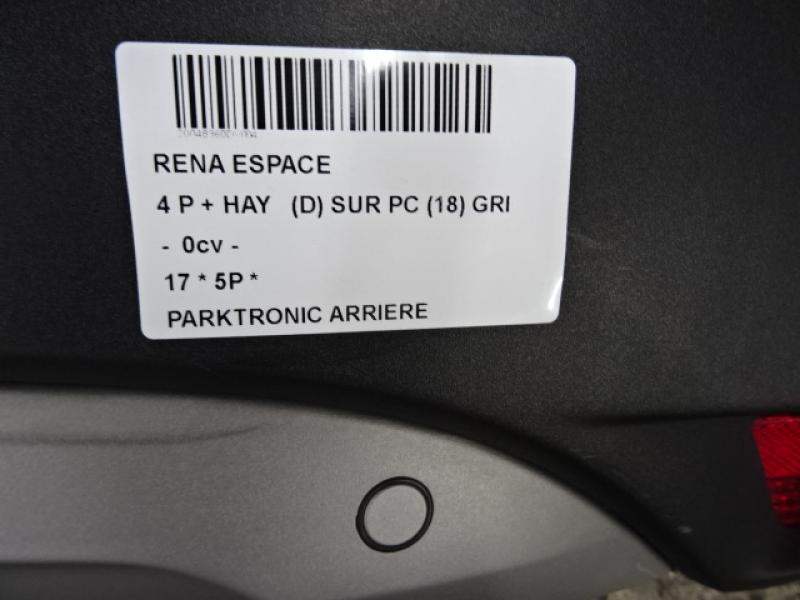 PARKEERSENSOREN ACHTER Renault ESPACE 04/15+