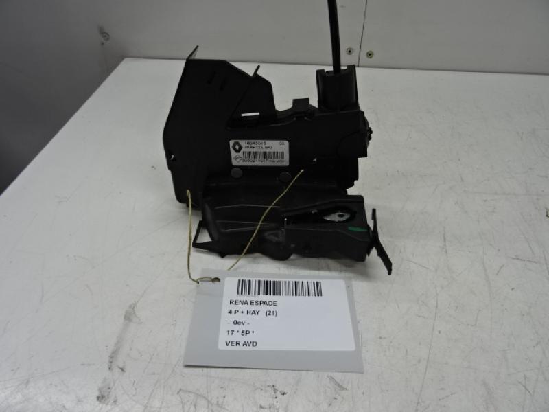 VERGRENDELING VOOR RECHTS Renault ESPACE 04/15+