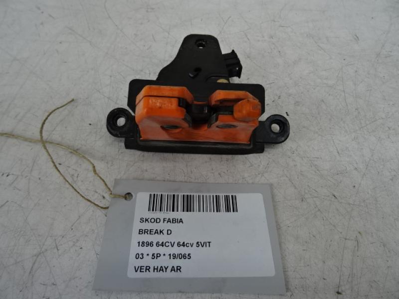 CENTRALE VERGRENDELING ACHTERKLEP Skoda FABIA (6Y) 00 - 9/04