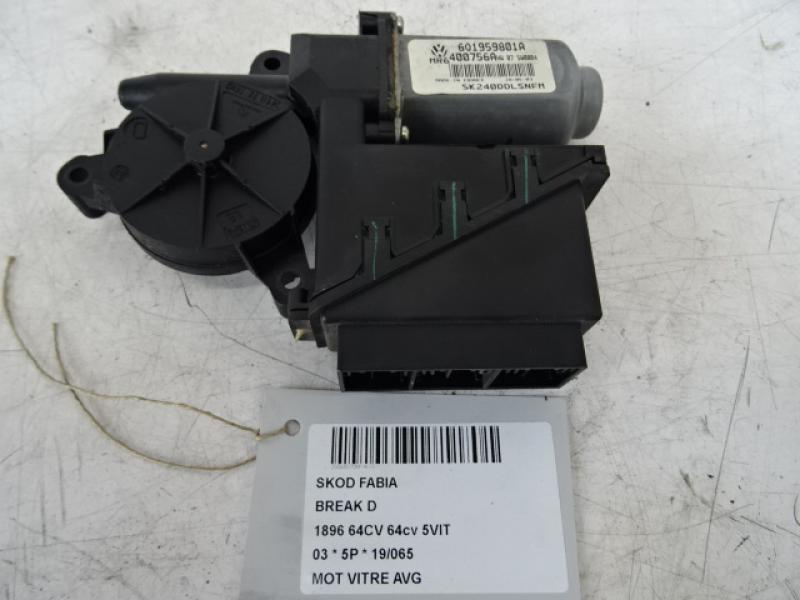 MOTOR RUITMECHANISME VOOR LINKS Skoda FABIA (6Y) 00 - 9/04