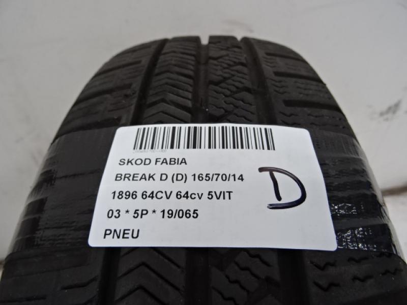 BANDEN Skoda FABIA (6Y) 00 - 9/04