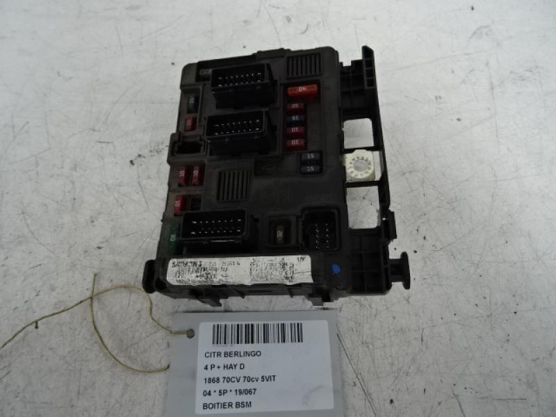 BSM MODULE Citroen BERLINGO 96 - 09