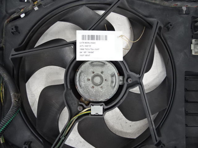 KACHEL VENTILATORMOTOR Citroen BERLINGO 96 - 09