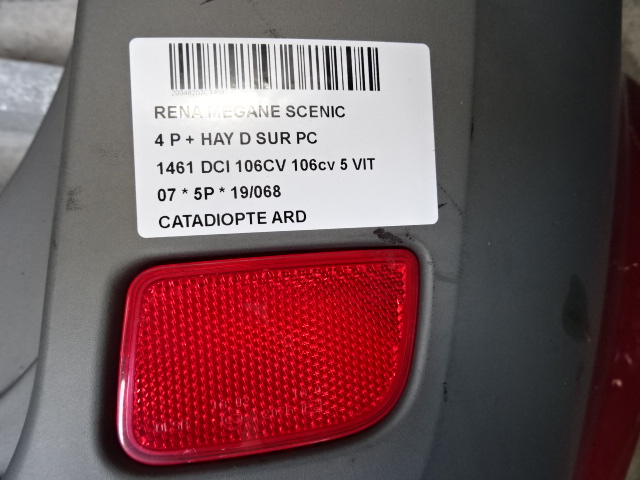 KATOOG ACHTER RECHTS Renault MEGANE 11/02 - 09