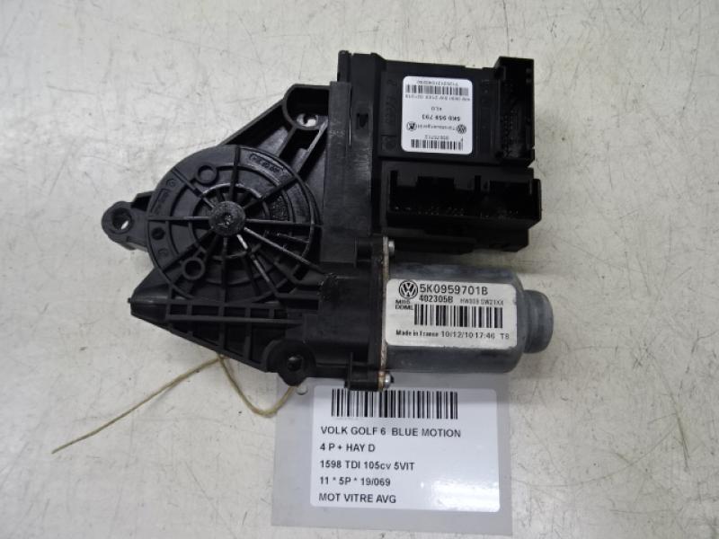 MOTOR RUITMECHANISME VOOR LINKS Vw GOLF VI 11/08 - 13