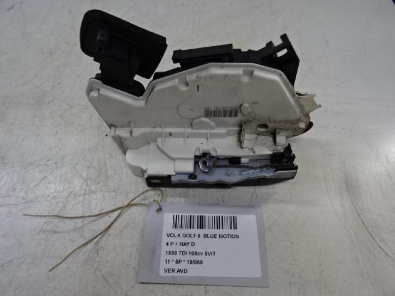 VERGRENDELING VOOR RECHTS Vw GOLF VI 11/08 - 13