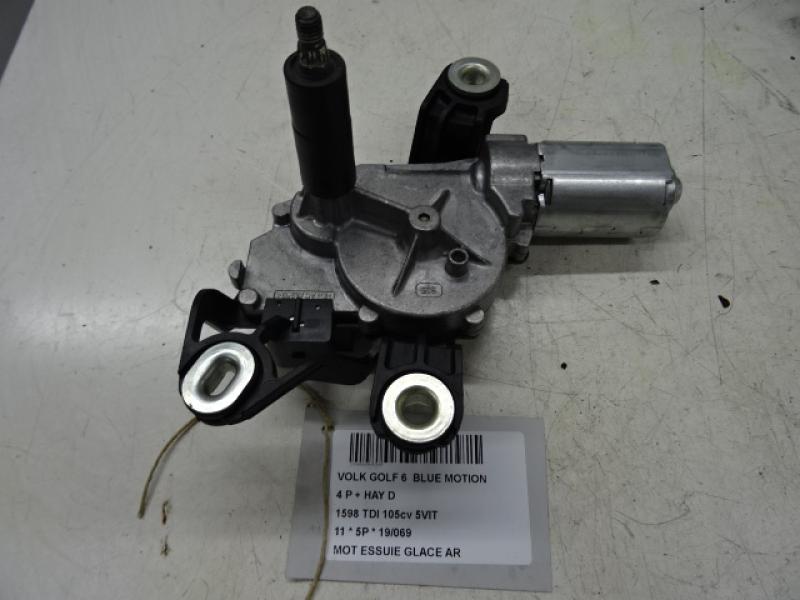MOTEUR D'ESSUIE-GLACE ARRIERE Vw GOLF VI 11/08 - 13