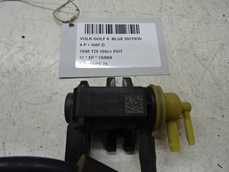SOUPAPE 75 Vw GOLF VI 11/08 - 13